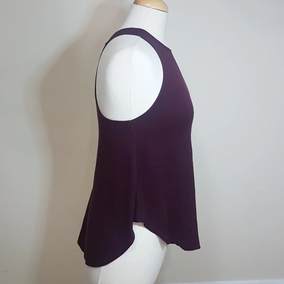 Wilred Free racer back hi/lo curved hem tank top - Picture 2 of 6